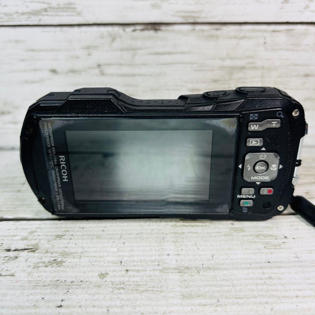 【動作良好】RICOH デジタルカメラ WG-60 レッド