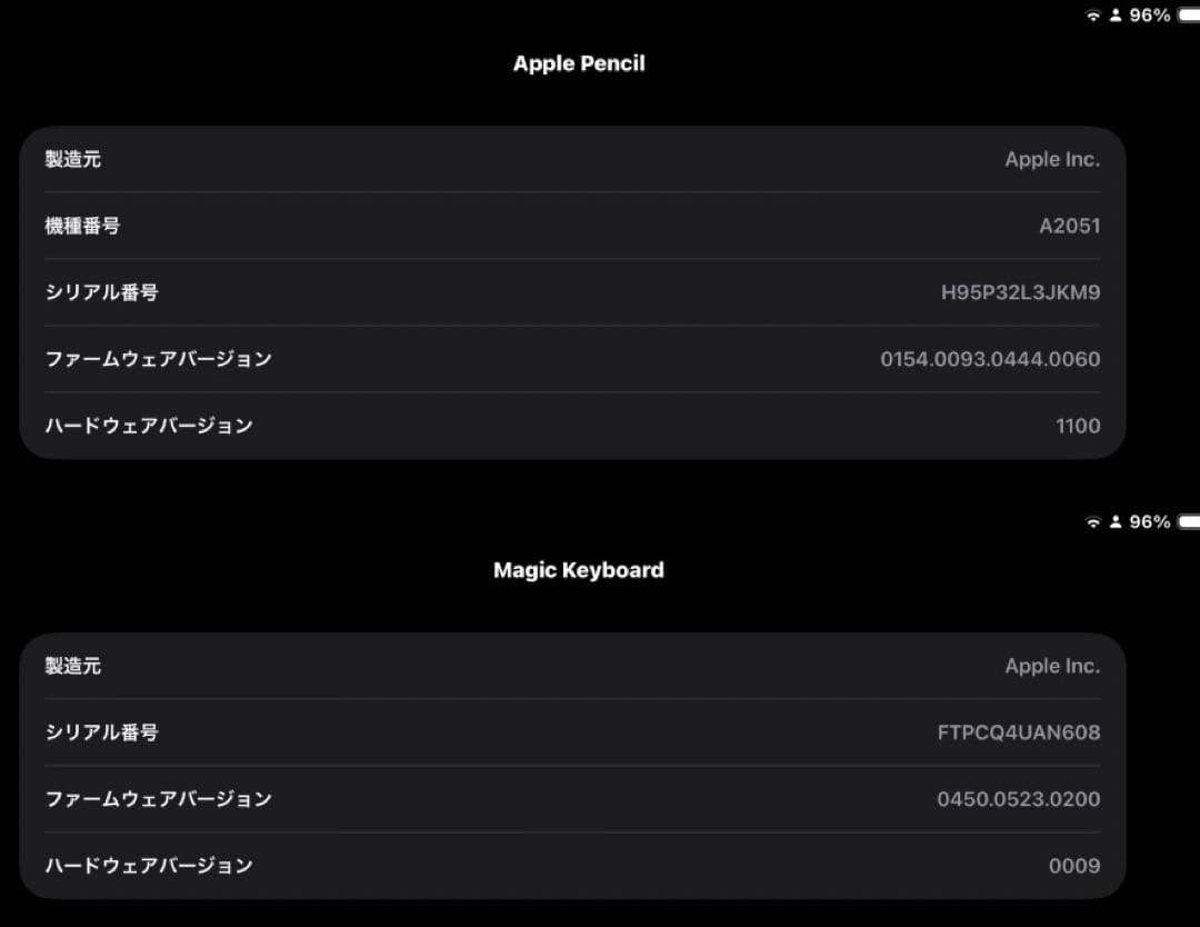 iPad Pro 12.9 4th 128GB Cellular Care+あり
