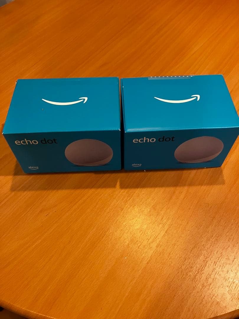 Amazon Echo Dot グレー シャーホワイト2台セット　未使用品