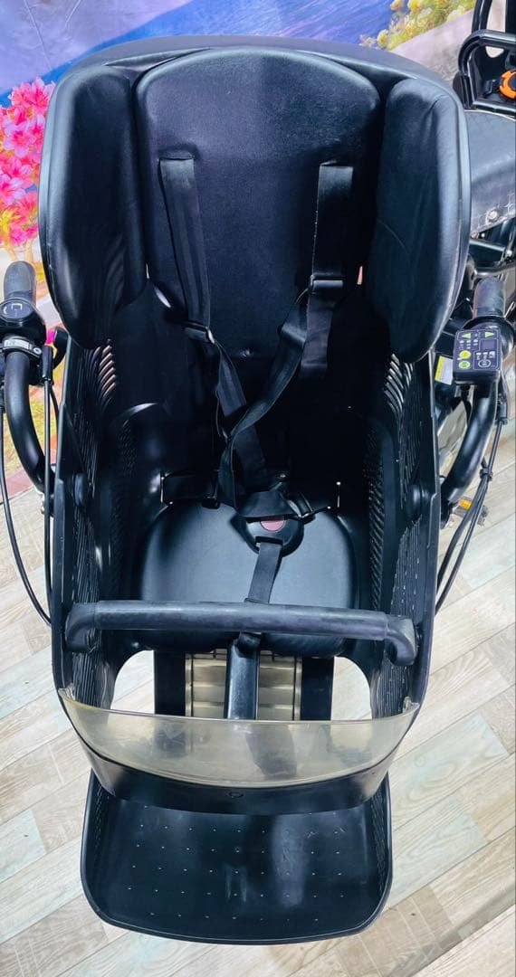 超特価！アンジェリーノ12AH⭐️ブリヂストン子供乗せ電動アシスト自転車Y3284