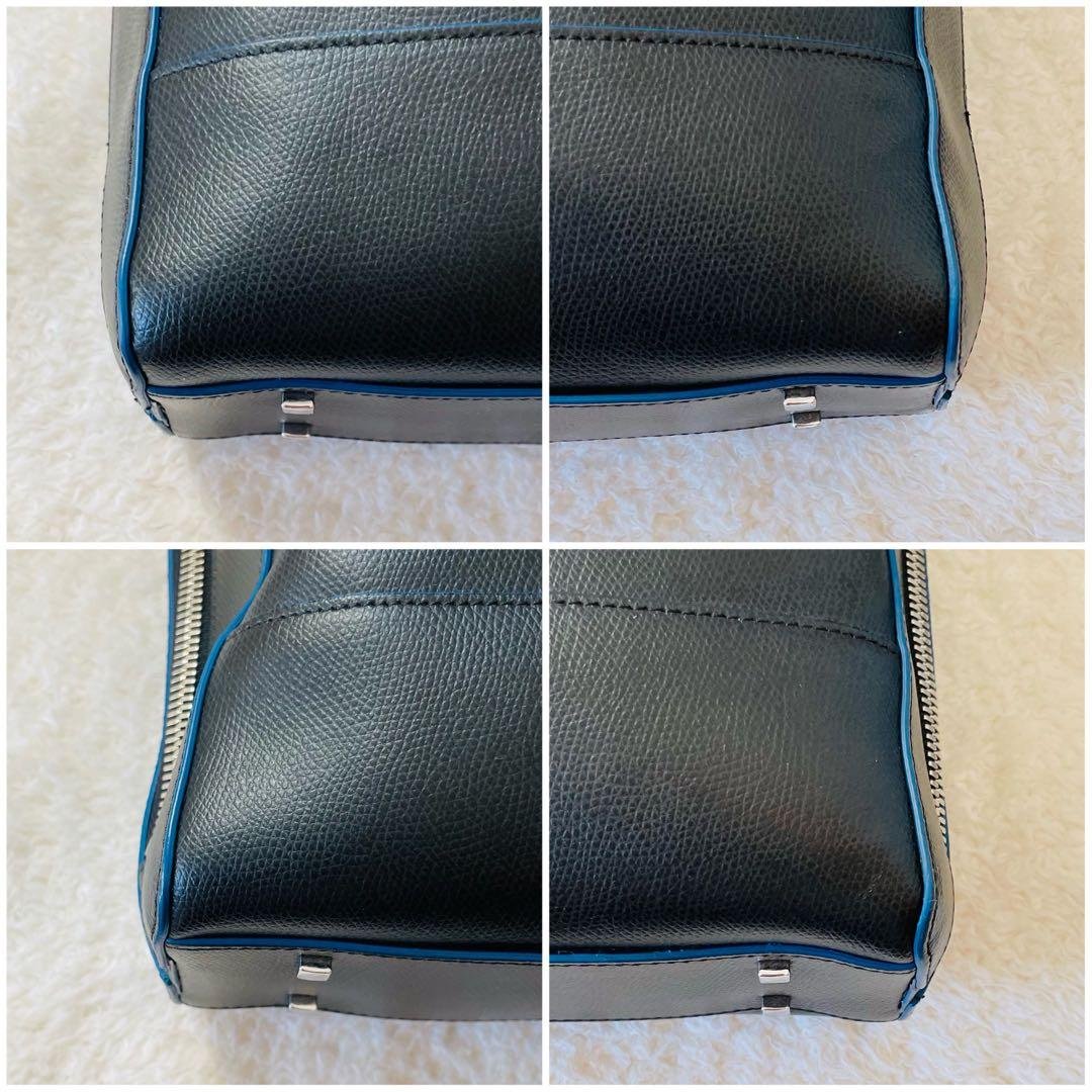 【美品】FURLA ビジネスバッグ ショルダーバッグ 2way 黒 肩掛け