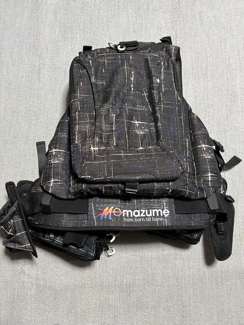 mazume フィッシングベスト ブラック