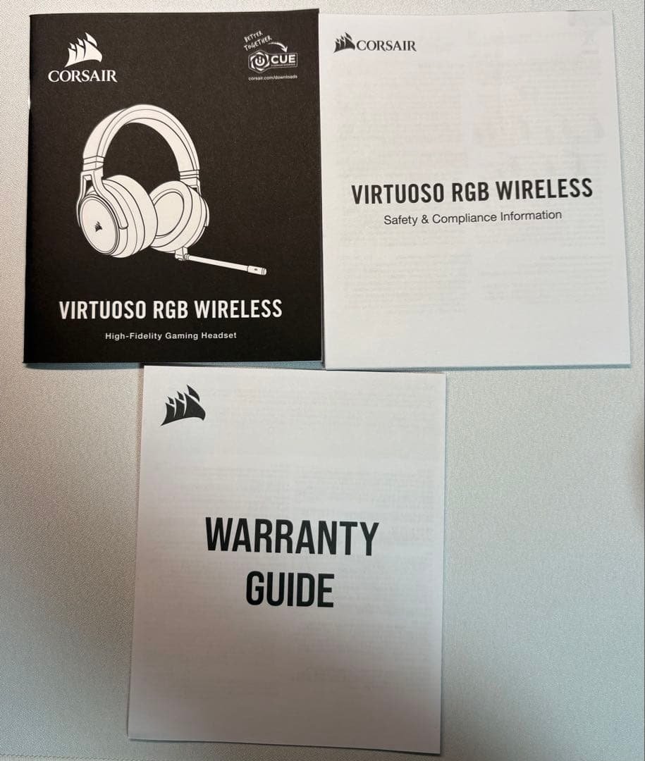 Corsair VIRTUOSO RGB WIRELESS ヘッドセット