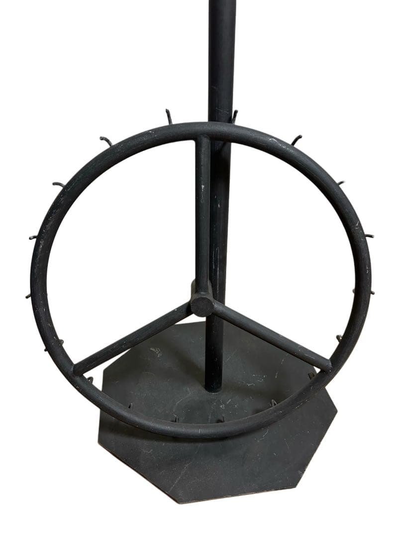 60s ビンテージ アンティーク アイアン サークルラック 店舗什器 ハンガー