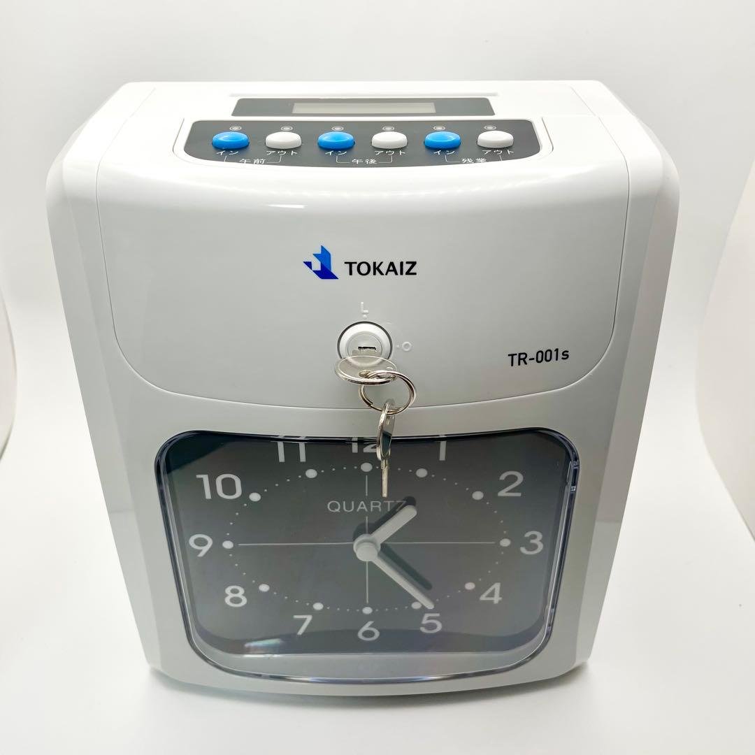 【未使用】TOKAIZ トカイ　タイムレコーダ　TR-001s タイムカード百枚