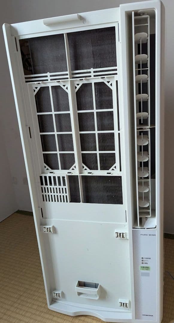 コロナ 窓用エアコン CW-1616 取付枠付き ルームエアコン