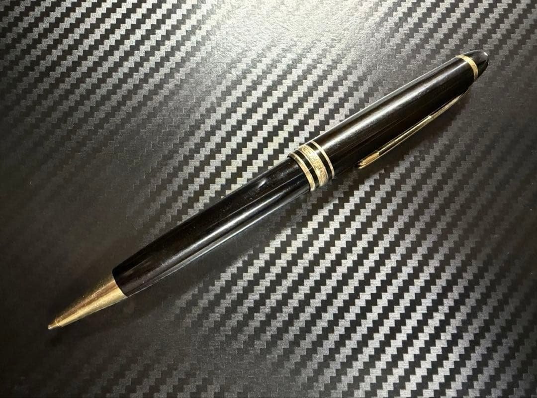 極美品 モンブラン マイスターシュテュック 165 ペンシル 0.5 ブラック