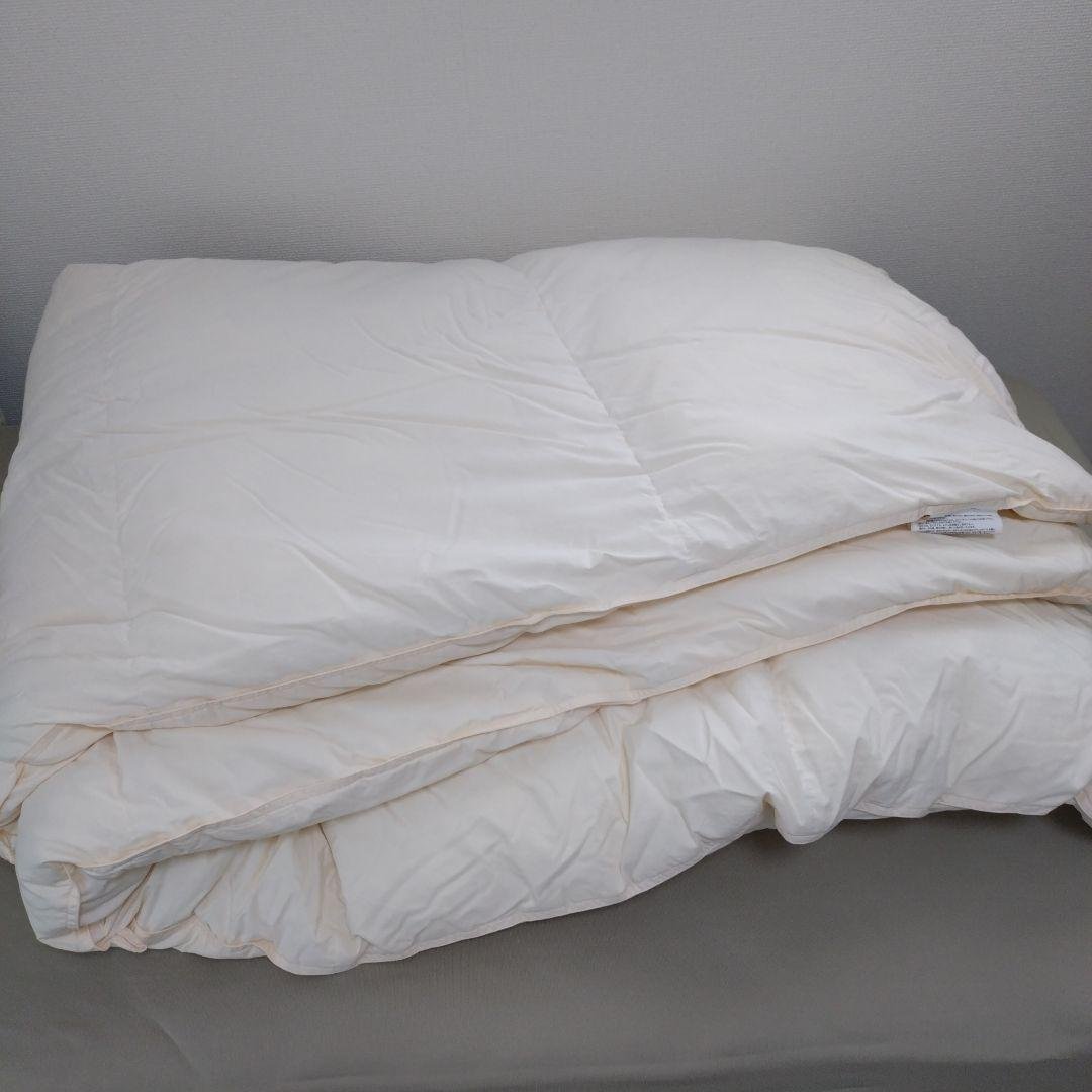 ニトリ ホワイトダックダウン85% 羽毛布団(ムーンシャンテン シングル IV)