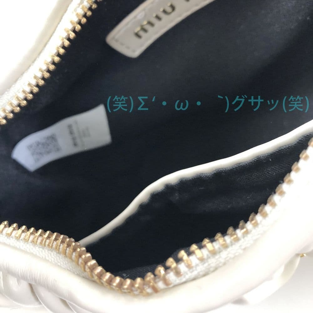 ミュウミュウ ワンダーマテラッセ ハンドバッグ ショルダーバッグ