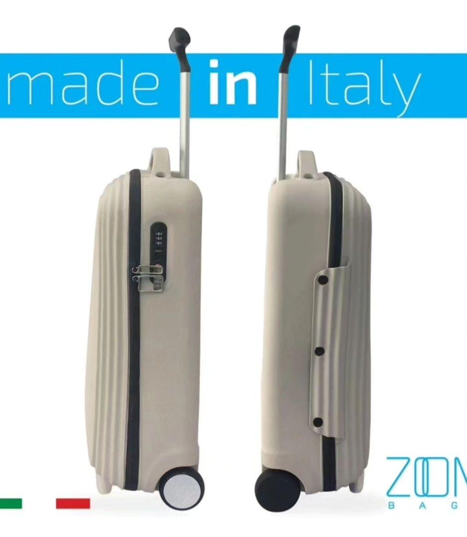 ♦新品♦ キャリーバッグ イタリア製 ブラウン 機内持込OK スーツケース 30