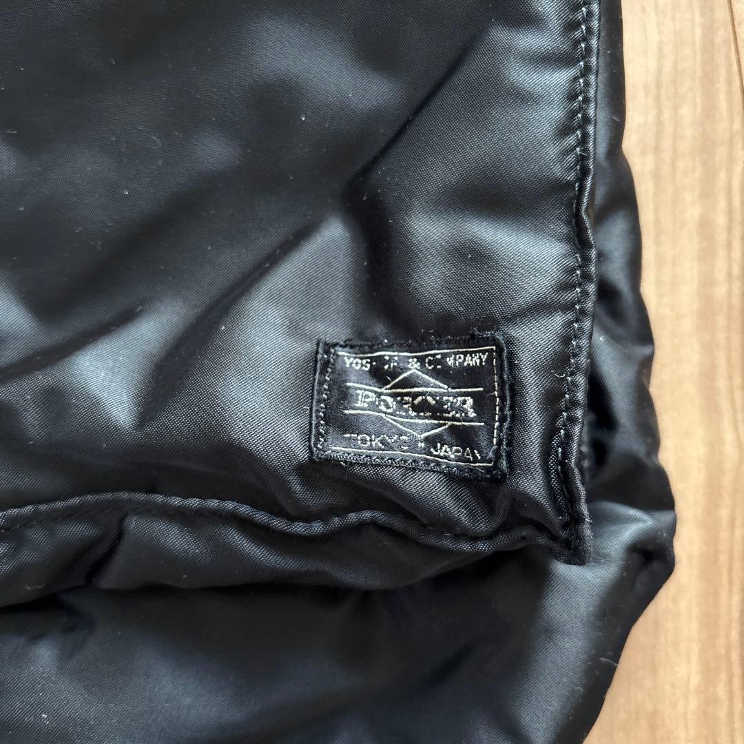 PORTER TANKER ブラック ヘルメットバック