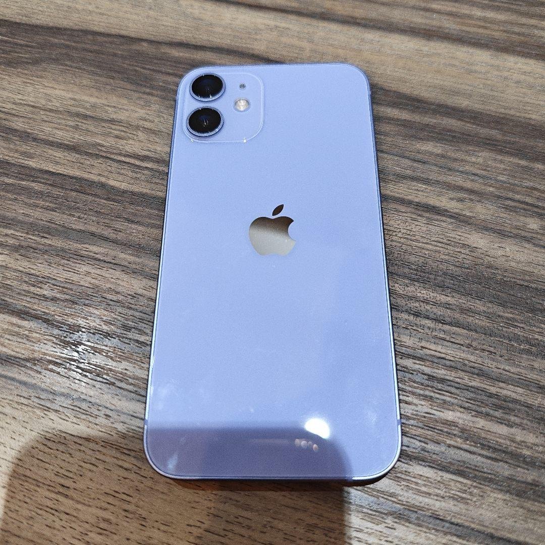 Apple iPhone12 mini パープル 本体　SIMフリー　おまけ付き