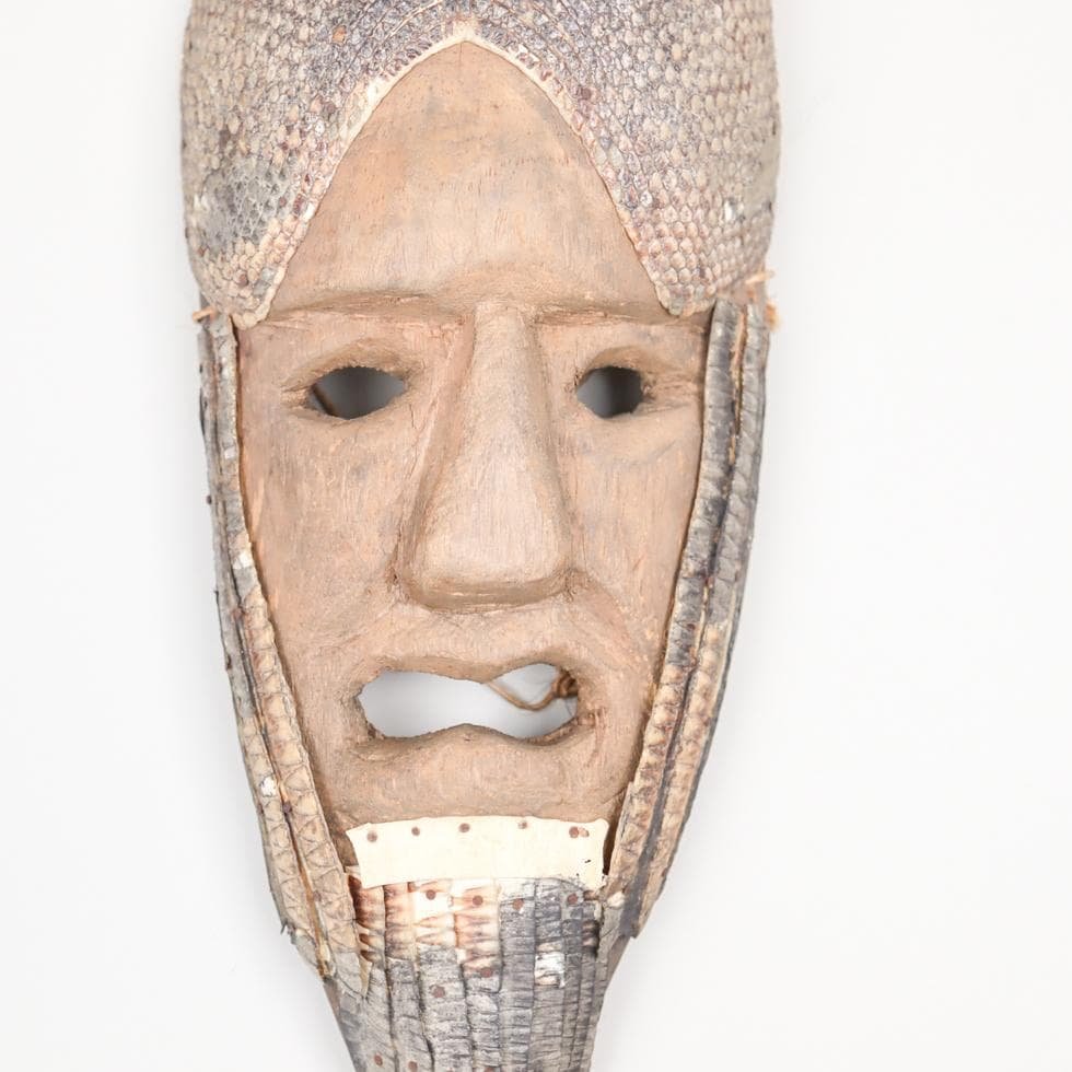 コンゴ民主共和国 レガ族 儀礼仮面／長面 付属装飾