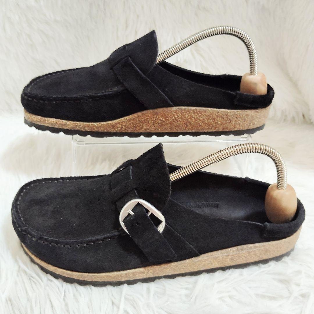 美品！ビルケンシュトック バックリー 37/24 黒 補色済 最終価格