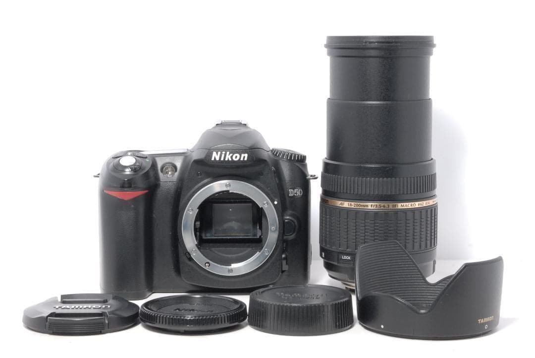 スマホ転送　美品　Nikon D50 レンズセット　初心者おすすめ