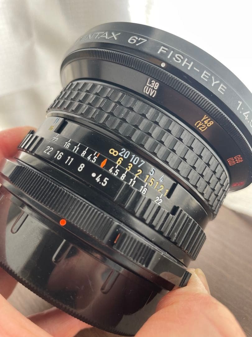 SMC PENTAX 67 35mm f4.5 フィッシュアイ レンズ