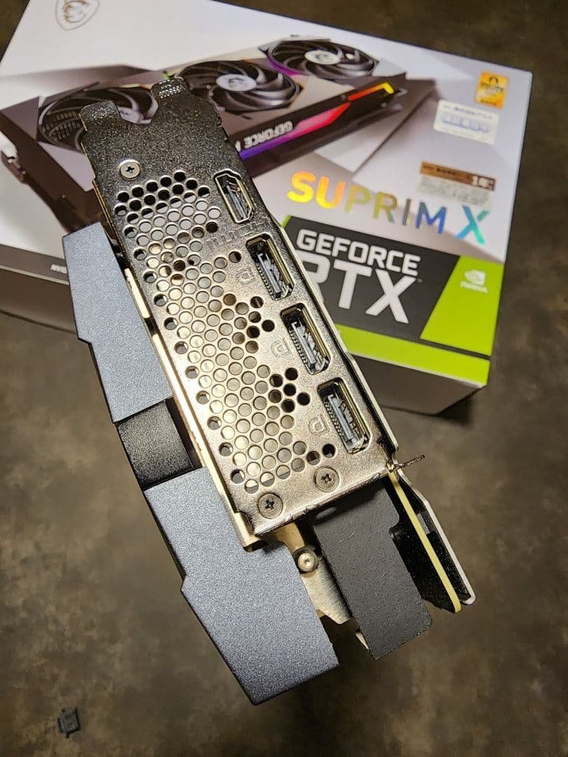 【動作確認済み】MSI GeForce RTX3080Ti SUPRIM X