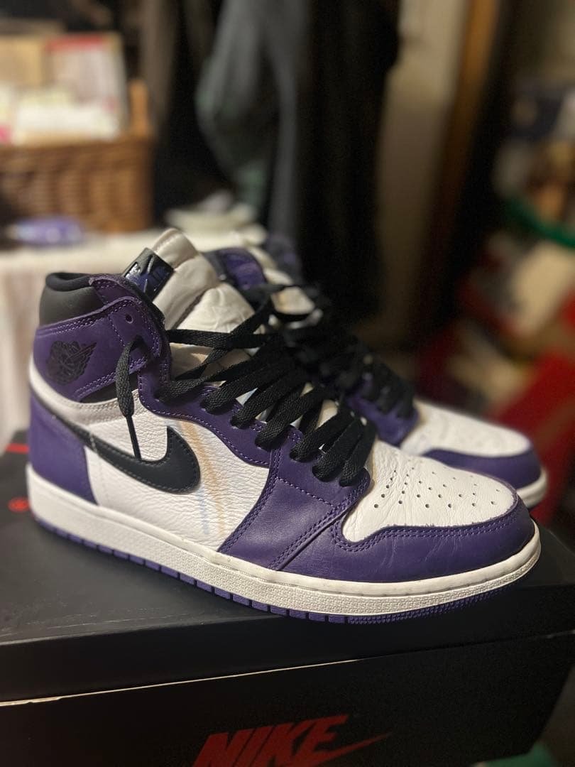 Nike Air Jordan1 コートパープル　ナイキ　ジョーダン1