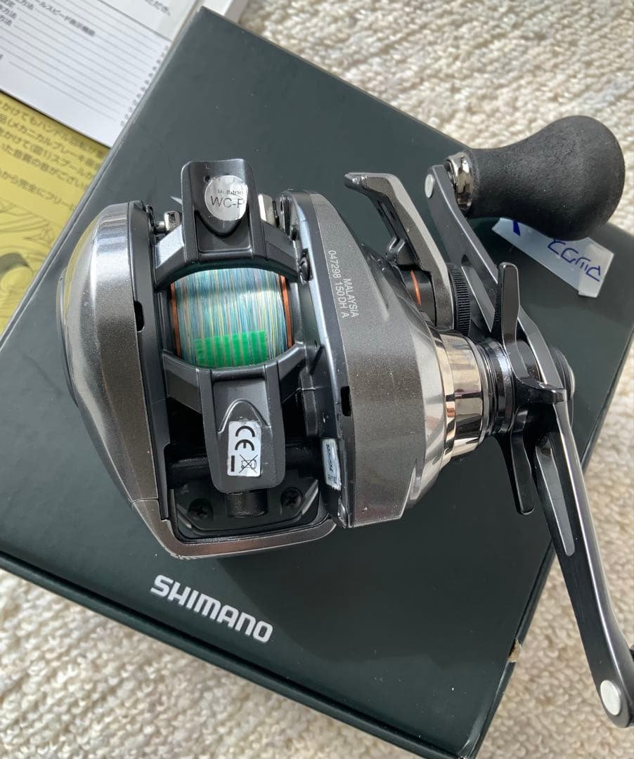 シマノ 24 バルケッタプレミアム 150DH (右巻き・ダブルハンドル)
