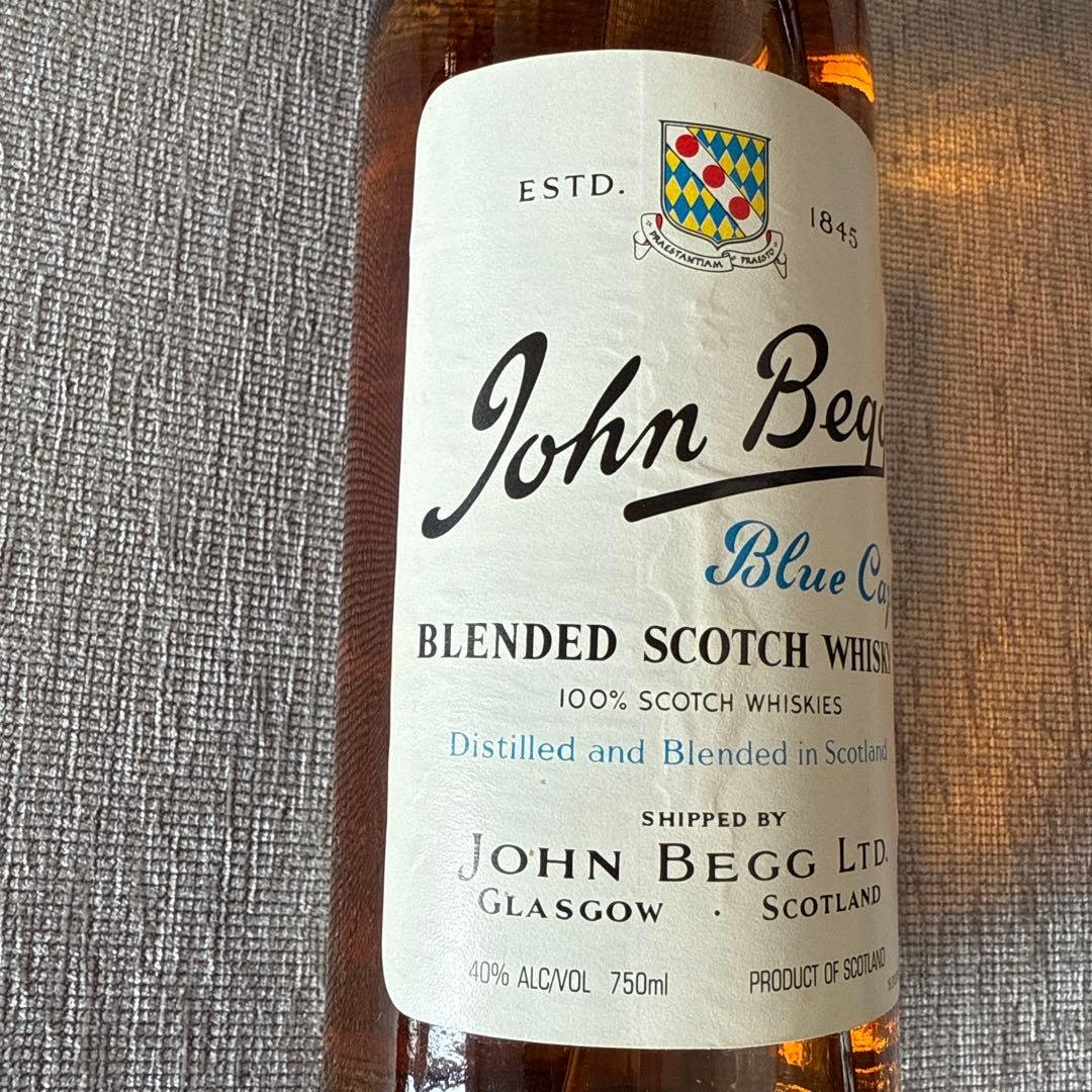 John Begg Blue Cap ブレンデッドスコッチウイスキー 750ml