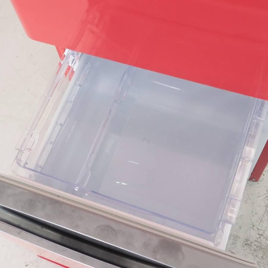 DAEWOO 150L 2ドア 冷蔵庫 DR-C15AR レトロ風 レッド 右開