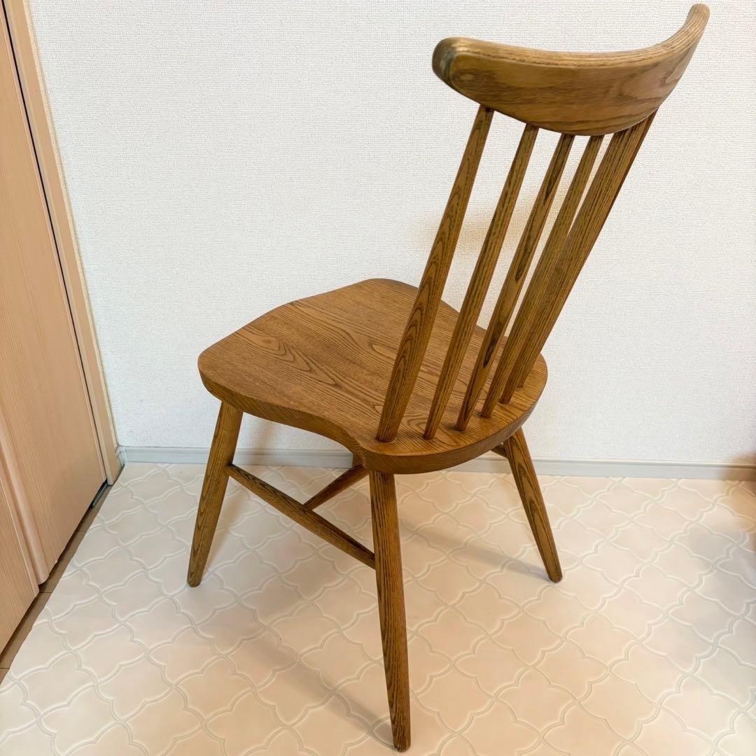 関家具 クラッシュゲート コールチェア 天然木 木製椅子