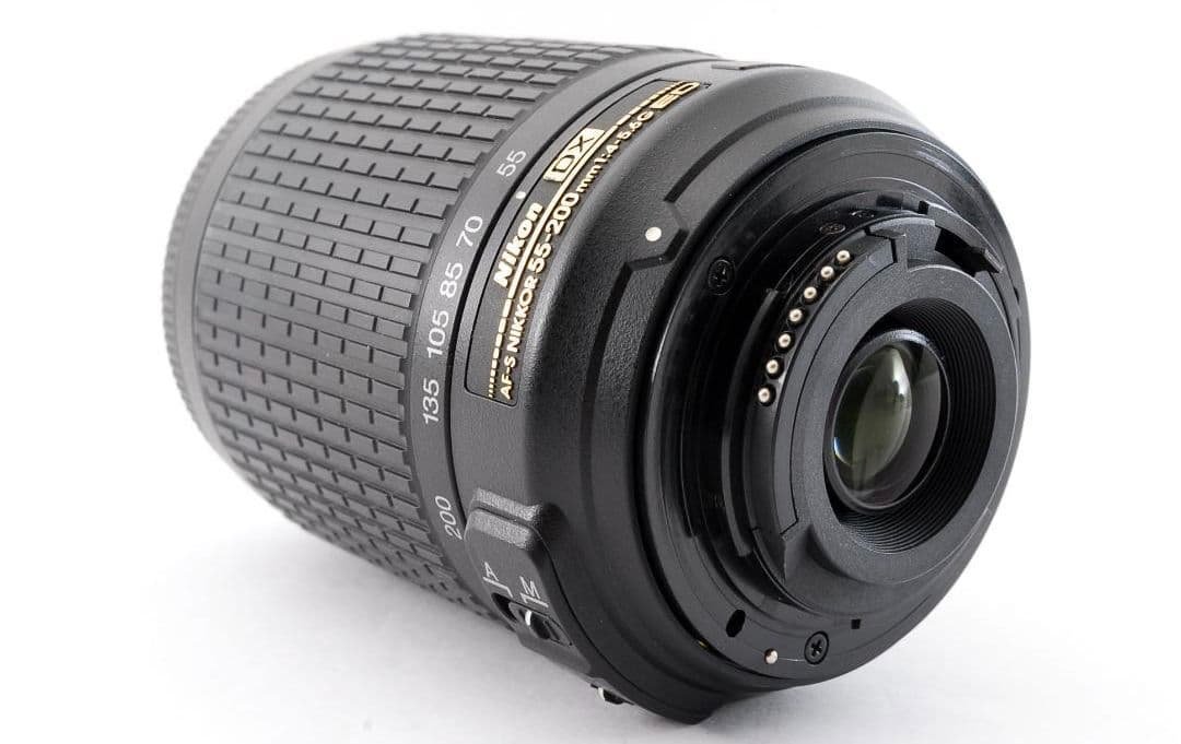 10月7日限定①OP付【望遠レンズ】Nikon AF-S 55-200mm VR