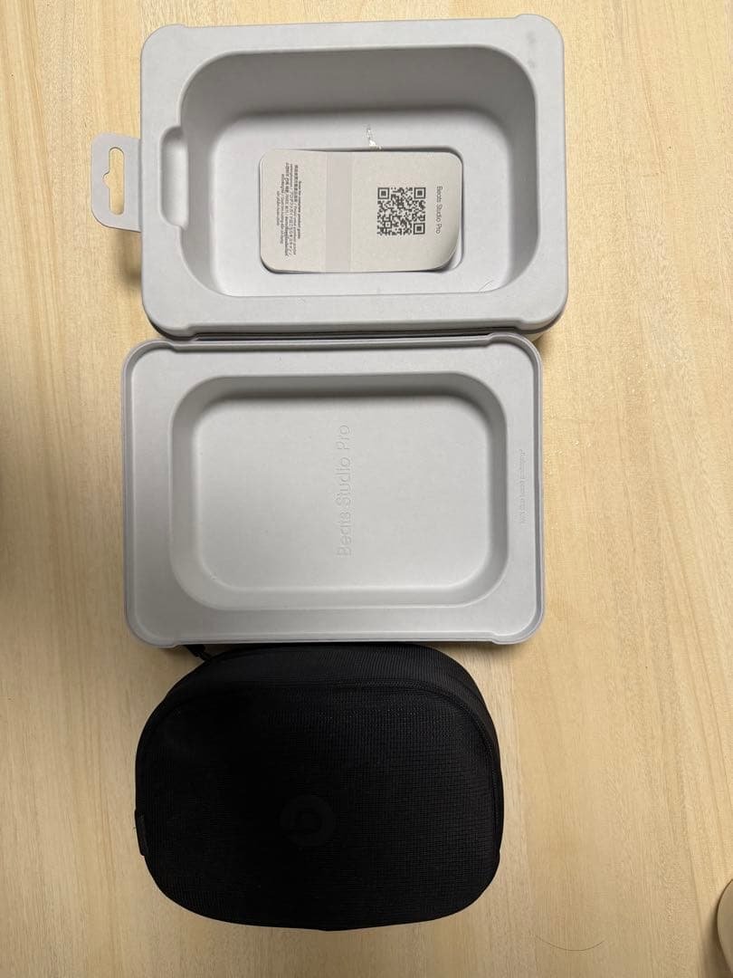 beats pro ワイヤレスヘッドホン ブラック ケース付き
