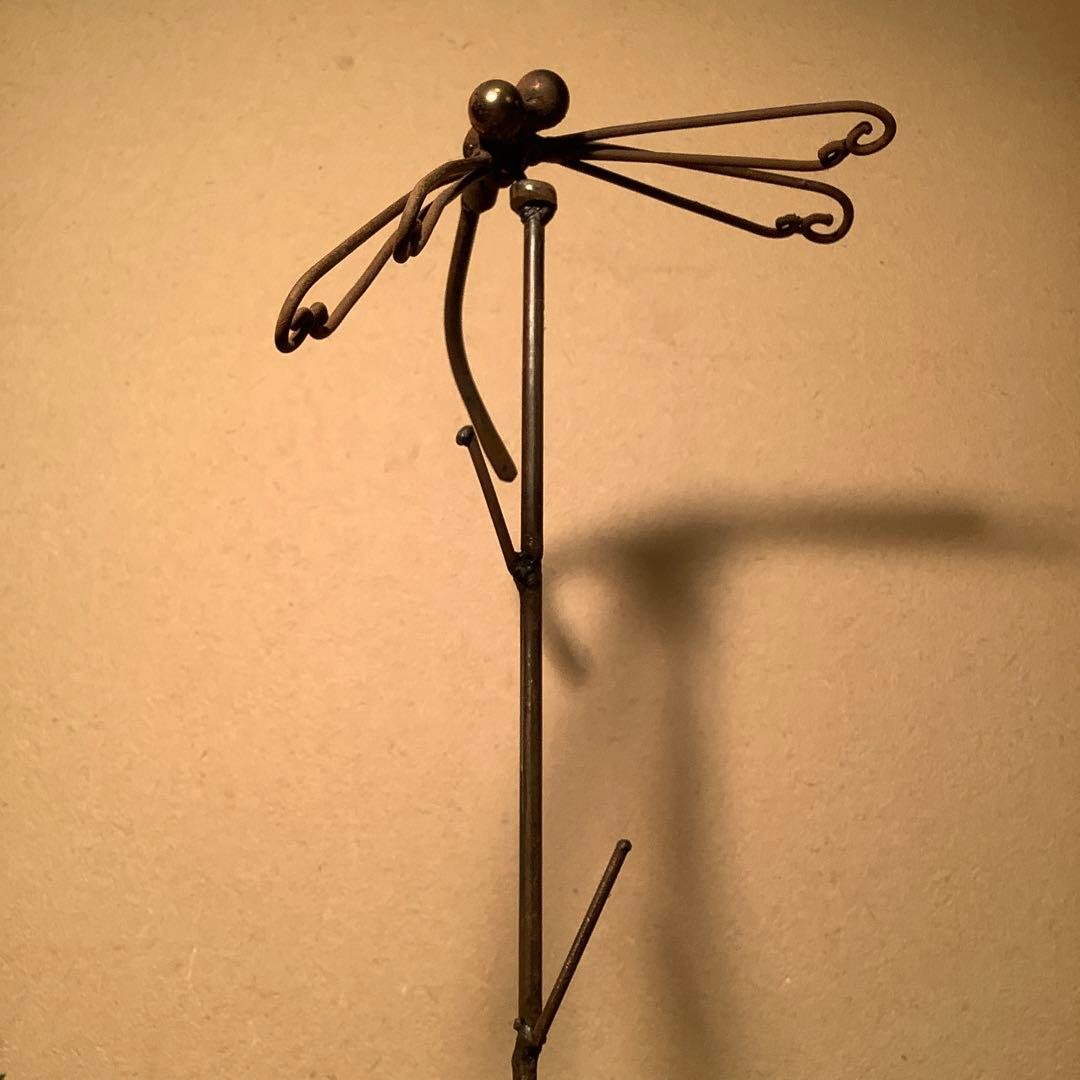 戦国時代・古鉄「縁起勝虫・蜻蛉」ご利益・武士道・茶道・風情・侘び寂び・秘蔵鍛冶造