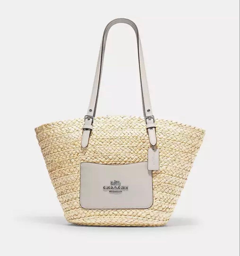 美品＊COACHカゴバッグ ラージトート